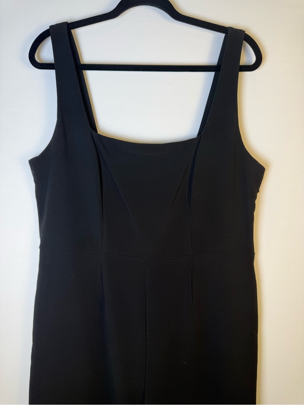 A New Day Women’s Sleeveless Jumpsuit with pockets, Color: Black, Size: XL - Picture 2 of 6